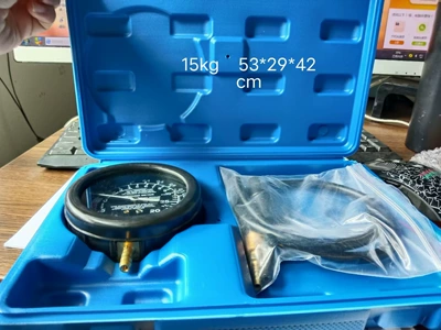 TU-1 car diagnostic intake manifold Avtomobil diaqnostika alətləri - tu-1-vacuum-pressure-gauge-blue-box-box-color-random
