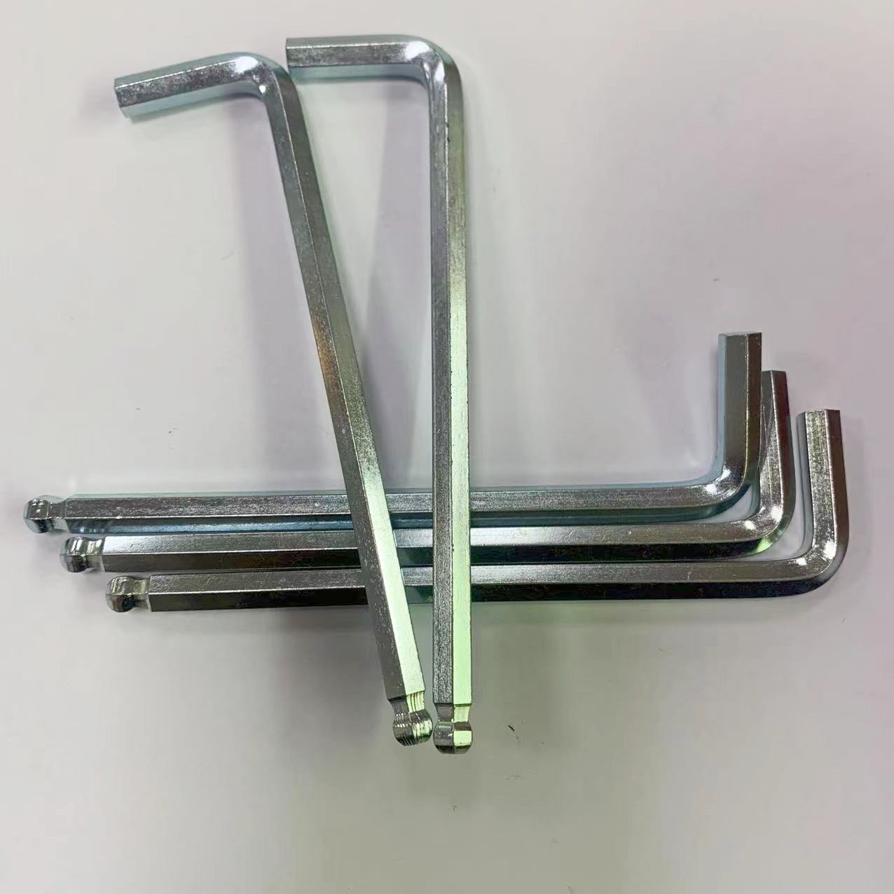 厂家产销家具家私用中高钢加硬淬火L型内六角球头扳手 H6*30*120