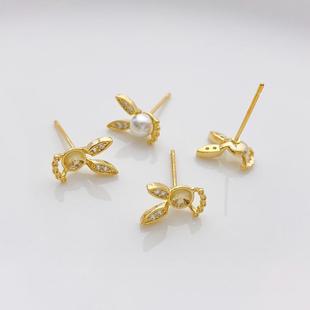 14K����ɫ΢��ʯ�ɐ��ö����ᔿ���������diy�ֹ����Ʒ���