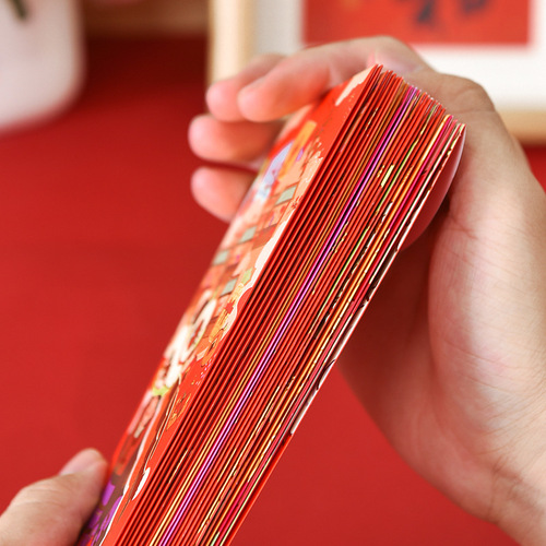 2024 New Year of the Dragon Red Envelope Personalized Creative Cartoon New Year's Eve Red Envelope Spring Festival Hundred Yuan Red Envelope Bag New Year's Eve
