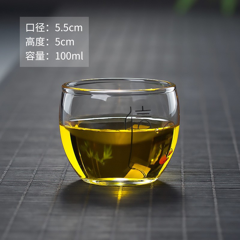 100ml 리틀몽크 테이스팅컵(편지)