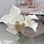 EV手感马蹄莲 家居酒店餐桌花束装饰婚庆婚礼堂插花拍照道具假花