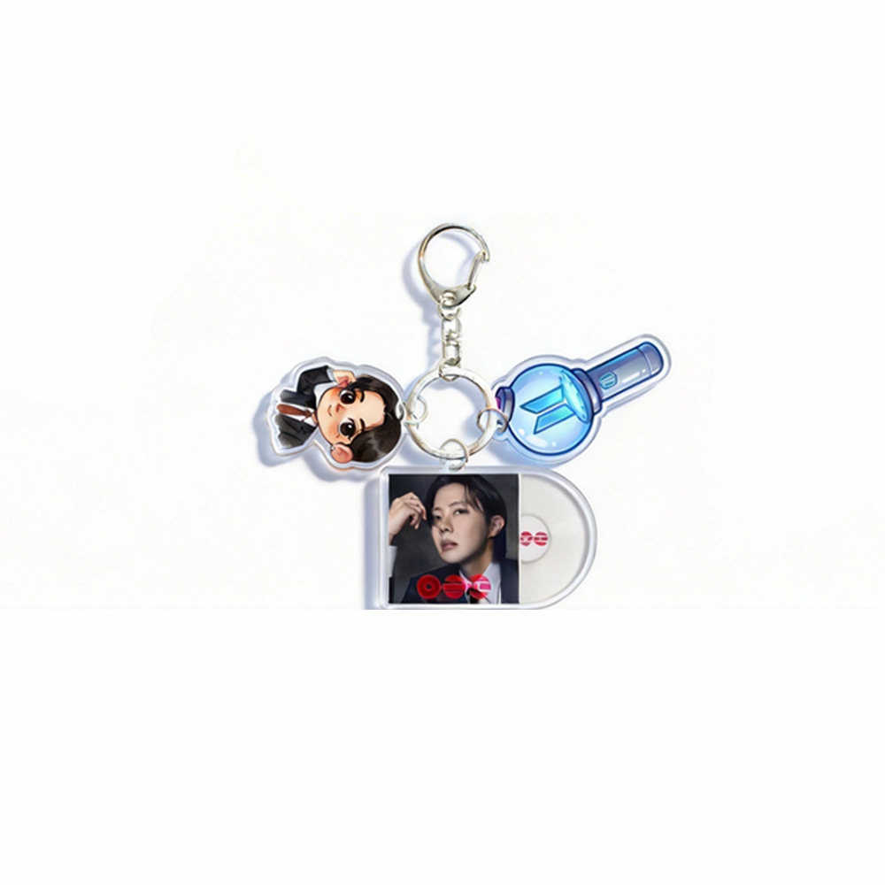 clu BTS Acrylic Keychain 5th Album ARIRANG Support Stick Pendant Backpack Accessories Star Periphery ulc