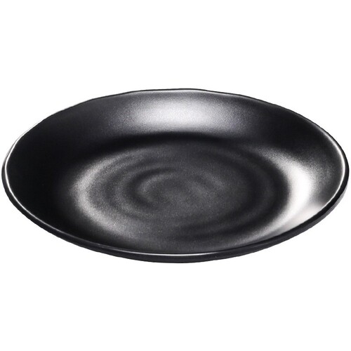 Plastic Japanese buffet barbecue plate BBQ restaurant special dish plate black melamine hot pot tableware commercial