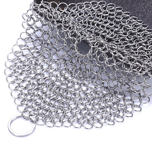 316 stainless steel wire ball new creative non-shedding pot brush net kitchen cleaning and decontamination brush pot dishwashing artifact