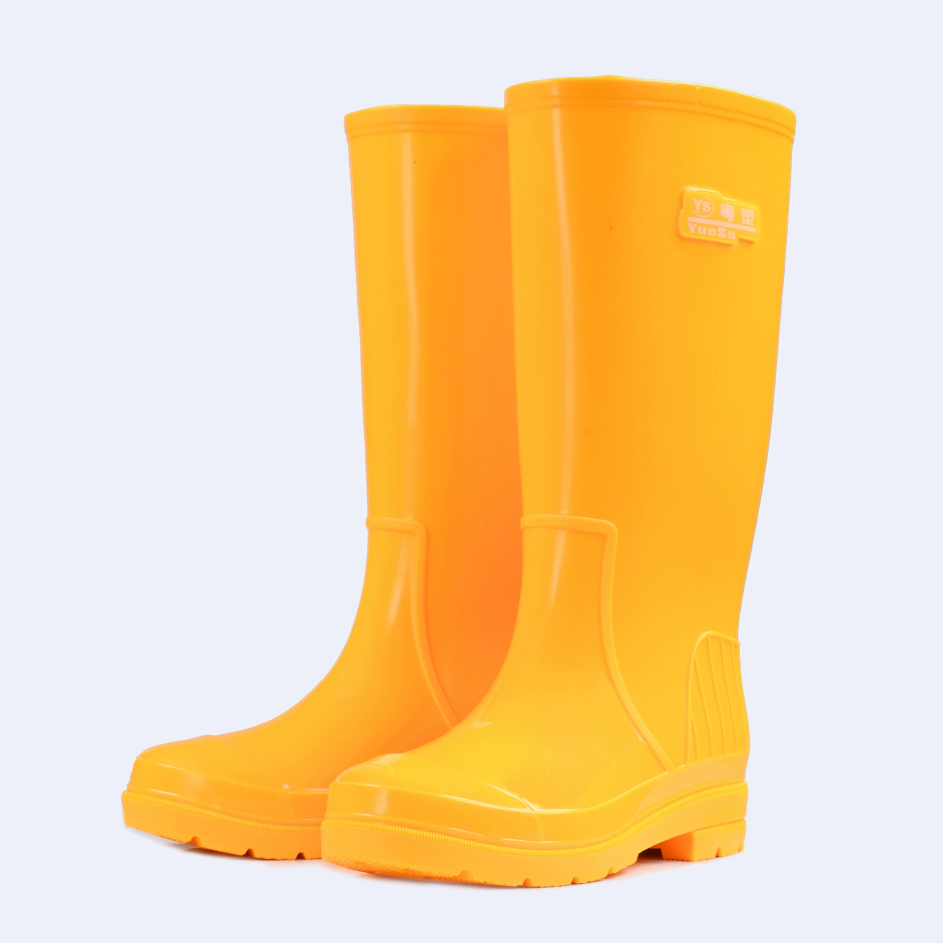 Оптовая продажа от производителя, 2025, новые женские резиновые сапоги для защиты труда, однотонные резиновые сапоги для защиты труда, 34cm резиновые сапоги, обувь для воды