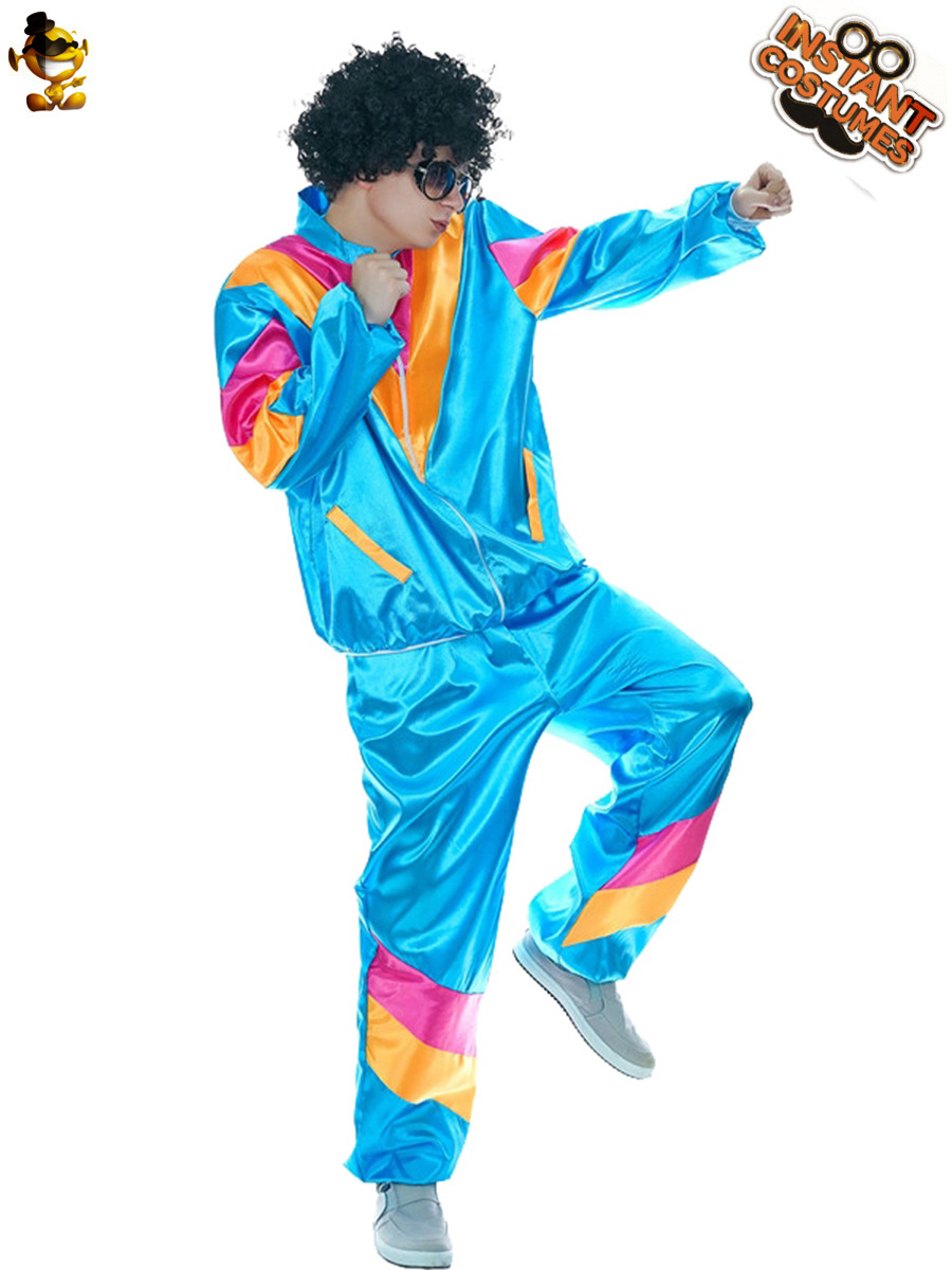 Adultos Hombres Hip Hop Party Disfraces Disfraces de baile Disfraces de escenario Disfraces de Halloween Disfraces de juego de rol