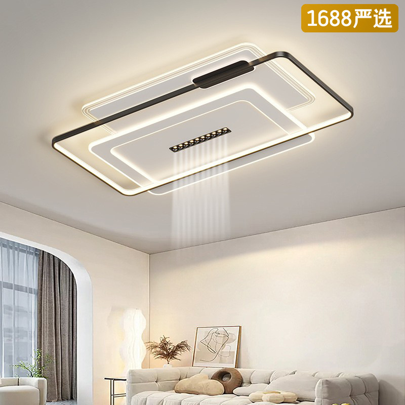 [Selección estricta] lámpara de techo combinación de atmósfera moderna y simple paquete de toda la casa lámpara del restaurante doméstico lámpara de lujo minimalista