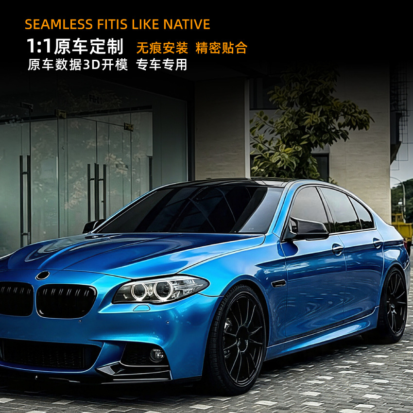 Carcasa de Espejo Retrovisor Estilo Cuerno para BMW Serie 5 6 7 F10 F11 F01 F06 de ABS image 2