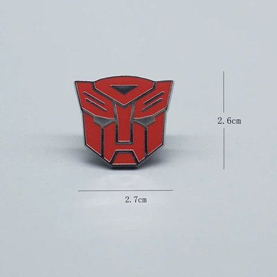 Transformers Autobot Movie Brooch Enamel Pin Backpack Accessories Decorative Badge (Yaxa sancaqları) - 972
