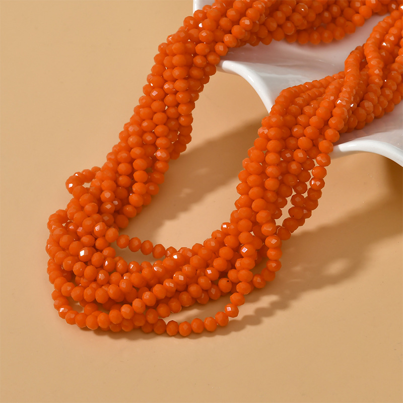13g Weight Beads Jewelry Making Type DIY Jewelry Accessories Classification 1 Piece Quantity Glass Material Round Pattern Beaded Design Vacation, Simple Style Style 1 Piece Glass Round DIY Jewelry Accessories Beads 3