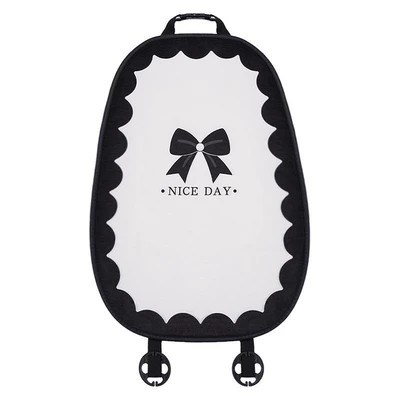 Simple Comfortable Soft Car Cushion: Waist support - small-fragrant-bow-cushion-and-backrest