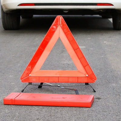 Car Warning Triangle Sign, Warning sign
