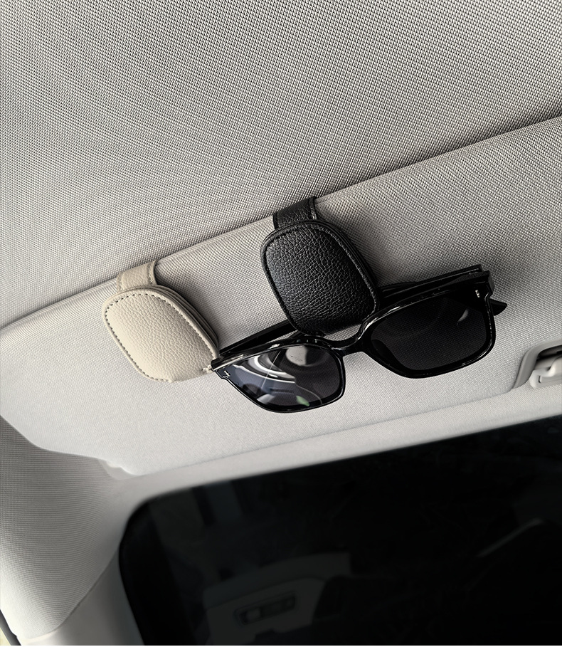 Cross-Border Car Glasses Clip Multifunctional Car Sun Visor Storage Clip Glasses Holder Car Sunglasses Clip Interior Supplies
