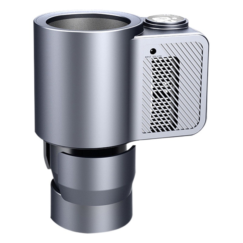 Car home dual-purpose beverage cooling large screen digital display car refrigeration Cup multi-function car seat telescopic cup holder cross-border foreign trade