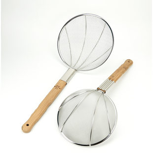 Tomber filter large stainless steel fence noodle spoon kitchen commercial fishing super fine leakage netizer with dragon oil net