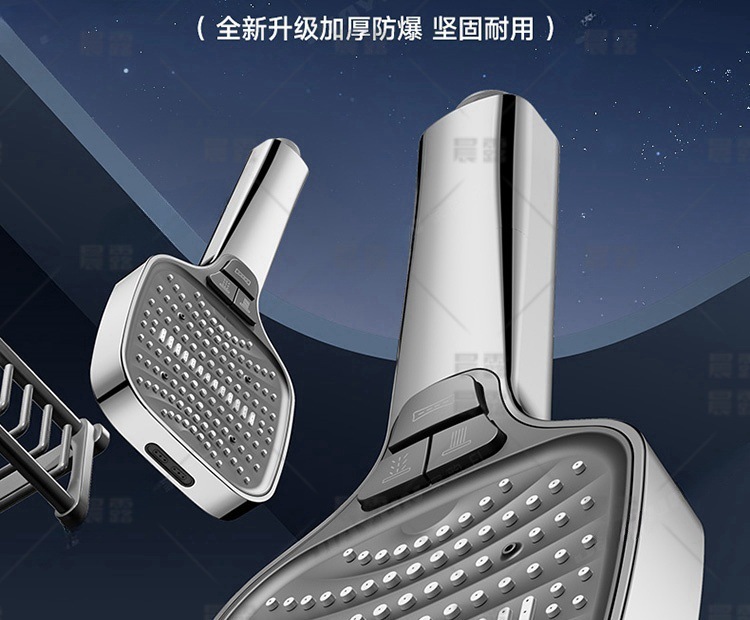 American cross-border 8-function pressurized hand spray, label, new special calendar showerhead, super powerful shower head undefined