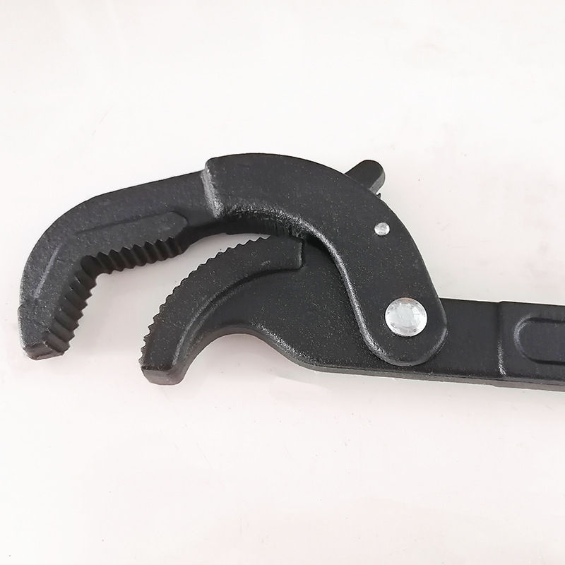 Juego de llaves para tuberías genuinas, herramienta de ajuste rápido multifuncional, llave ajustable universal con autobloqueo para uso transfronterizo.