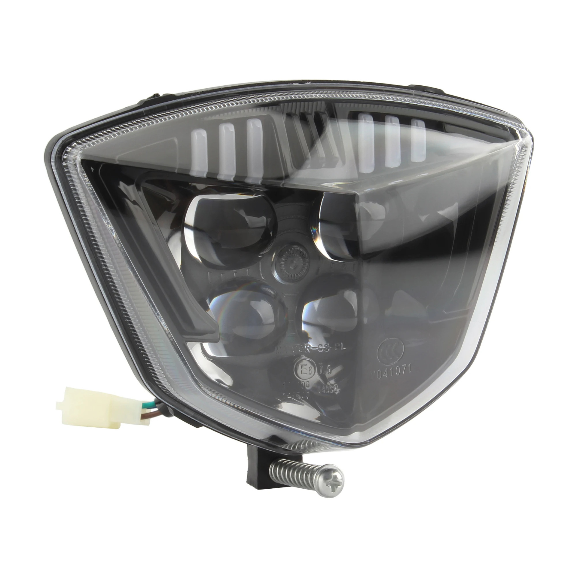 Off-Road Motorcycle Headlight Ec250 300 250F 350F Ex300 450 Motorcycle Led Headlight Wick