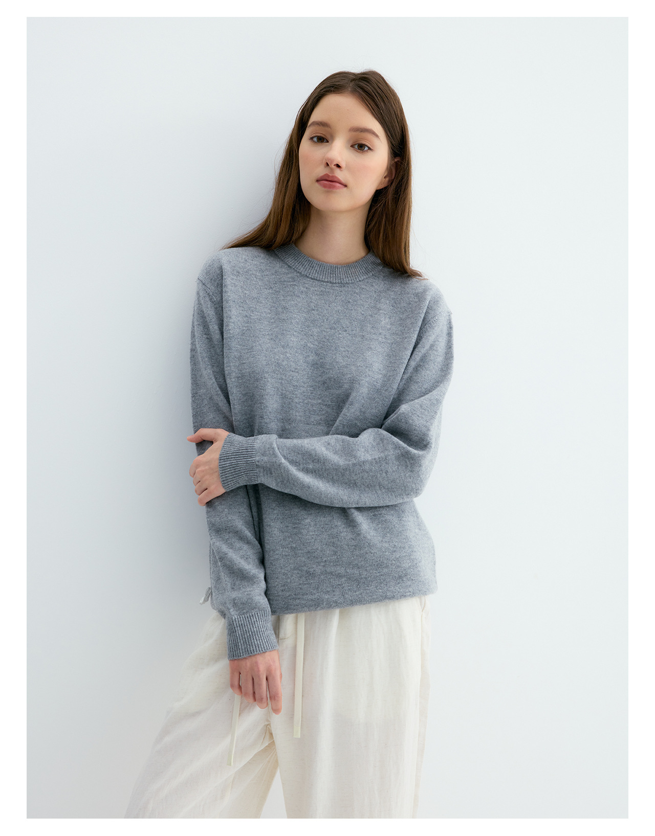 UNF Merino Wool Half-Turtleneck Sweater