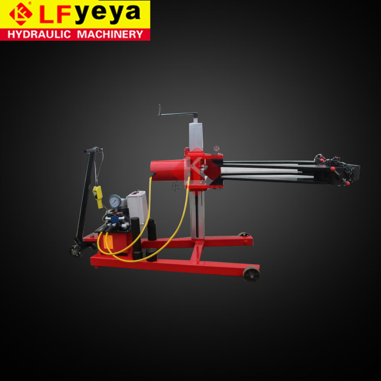 全电动车载式液压拉马/ 车载式升降液压拉马/液压车载式升降拉马