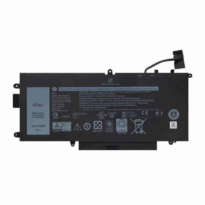 Suitable for Dell Latitude 5289 7389 7390 2-in-1 K5Xww 71Tg4 Tablet Battery