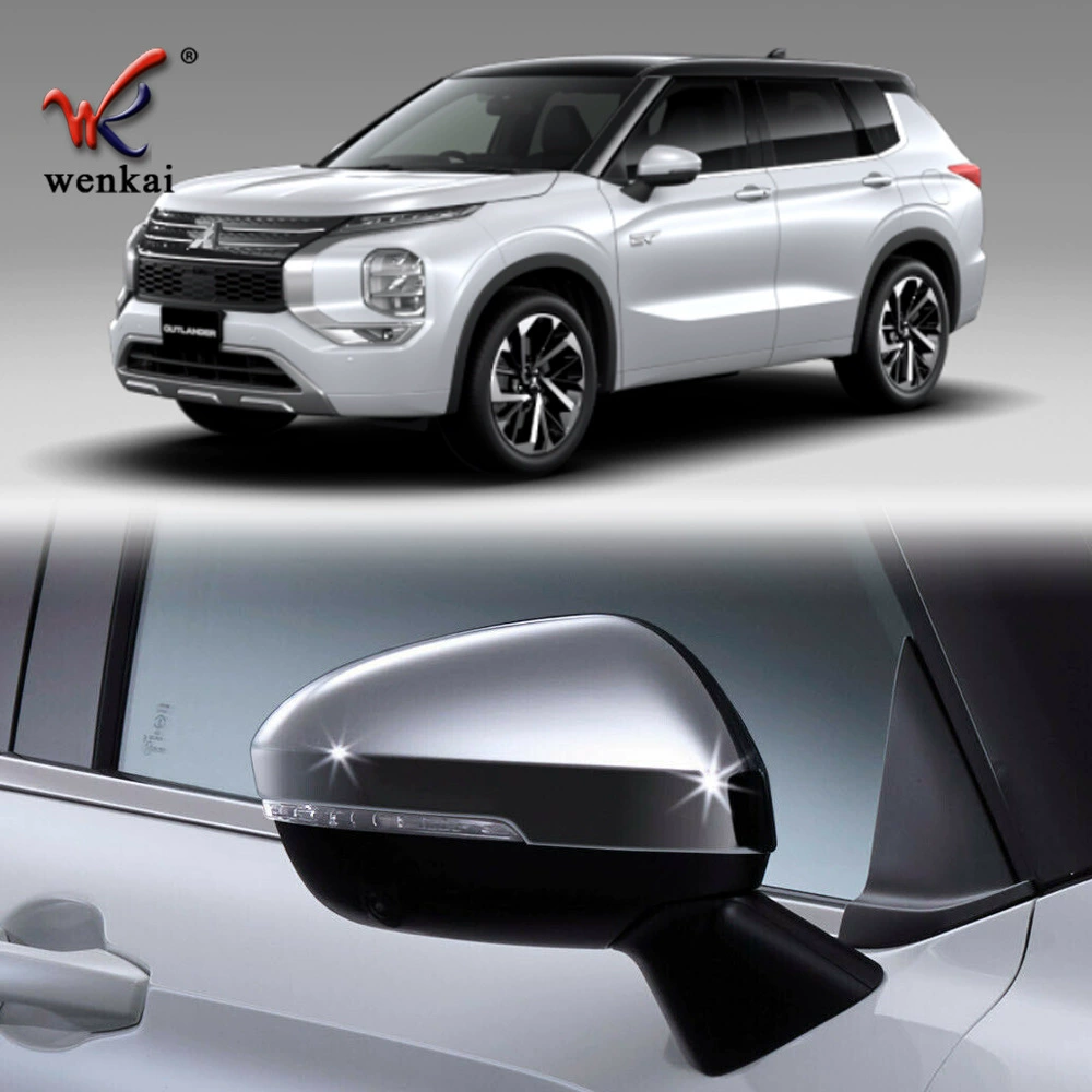 Подходит для модифицированной крышки зеркала заднего вида Mitsubishi 22 Outlander, специальной защитной гальванической декоративной крышки для зеркала заднего вида.