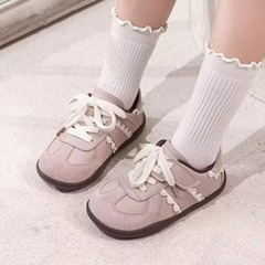 女の子の道徳訓練靴春と秋 2025 新しい子供靴カジュアルスニーカーベビースポーツシューズ滑り止め通気性ソフトソール