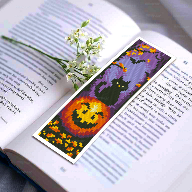 Mona Lisa Real marcadores de bordado cruzado - aventura de Halloween nueva decoración fantástica estudio dormitorio bordado a mano