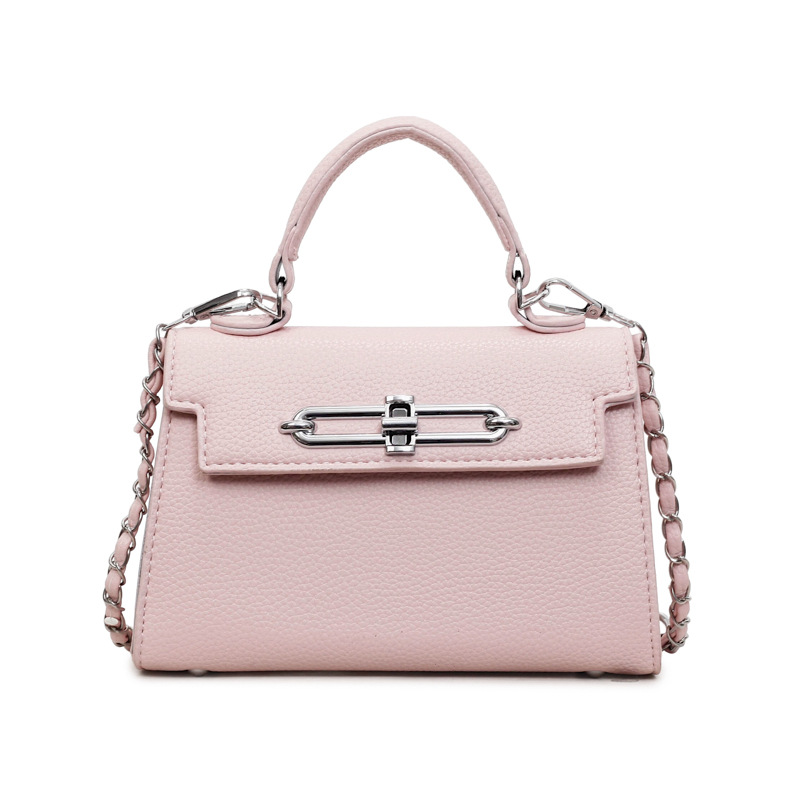 Kelly bolso mujer 2026 nueva cadena bolso de mujer estilo europeo y americano textura diaria simple bolso de hombro pequeño