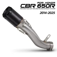 Подходит для мотоцикла модификации CBR 650R из нержавеющей стали передний сегмент AR короткий углеродный хвостовой сегмент 2014-2025
