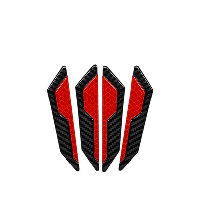 Car Reflective Warning Sticker Car Other Automotive Exterior Supplies - outer-black-inner-red
