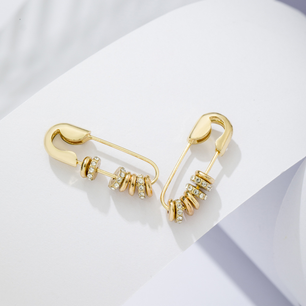 Geometric Fashion Metal Plating Earrings display picture 10