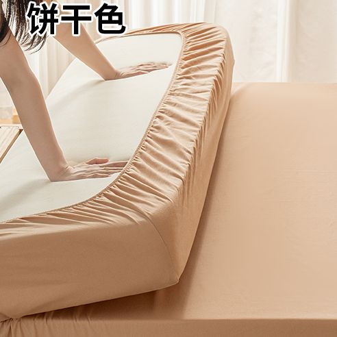 2025 nueva sábana de algodón cepillada otoño e invierno funda protectora de colchón Simmons engrosada nueva funda de cama individual con todo incluido