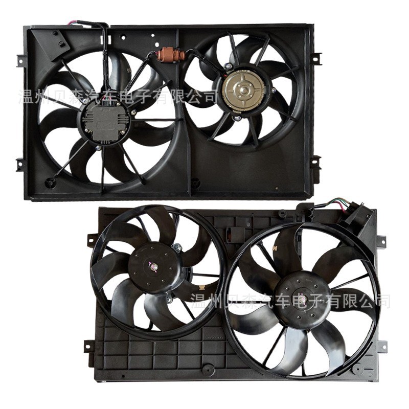 Cooling fan suitable for Sagitar assembly 1K0959455P radiator electronic fan manufacturer wholesale