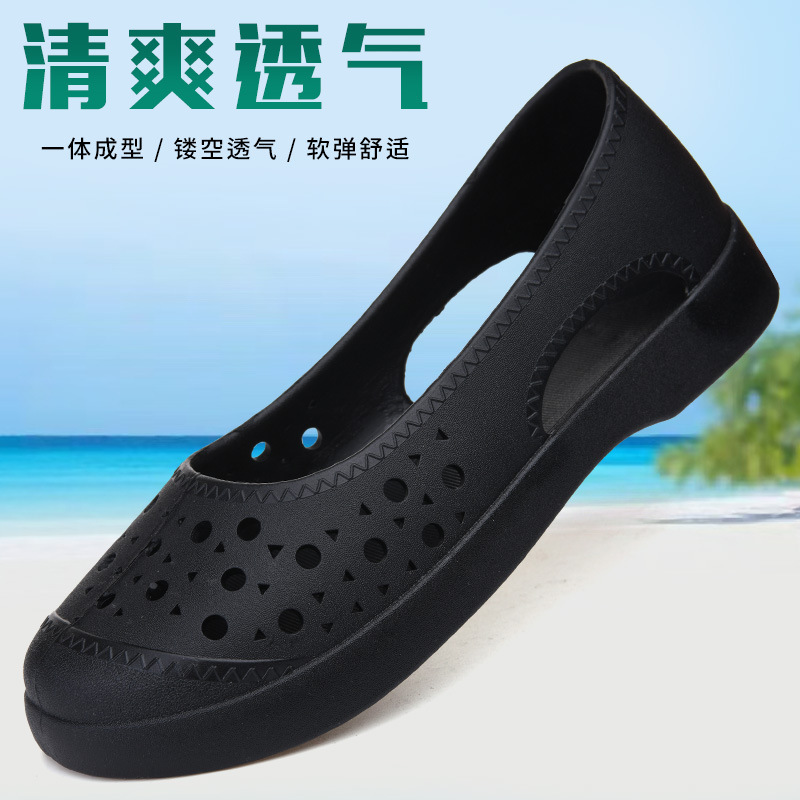 【Premium Selection】New Summer Women's Clogs with Anti-Slip Soft Sole, Hollow Design, Casual Sandals, and Slippers for Women - Wholesale Available