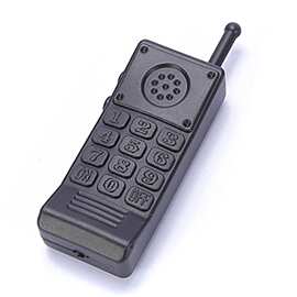 万圣节道具儿童过家家表演模型对讲机玩具化妆服饰舞台演出服配件