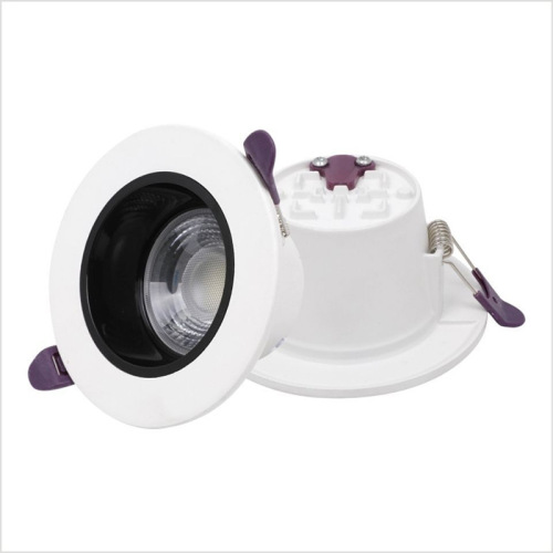 Wholesale from the original factory, no-lamp ceiling fan with deep anti-glare COB LED spotlights, downlight for home embedded living room LED tube