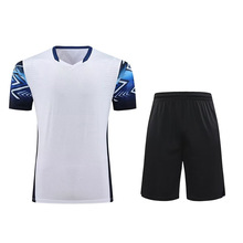 羽毛球服短袖套装比赛训练队服学生运动服套装吸汗透气微弹可印字