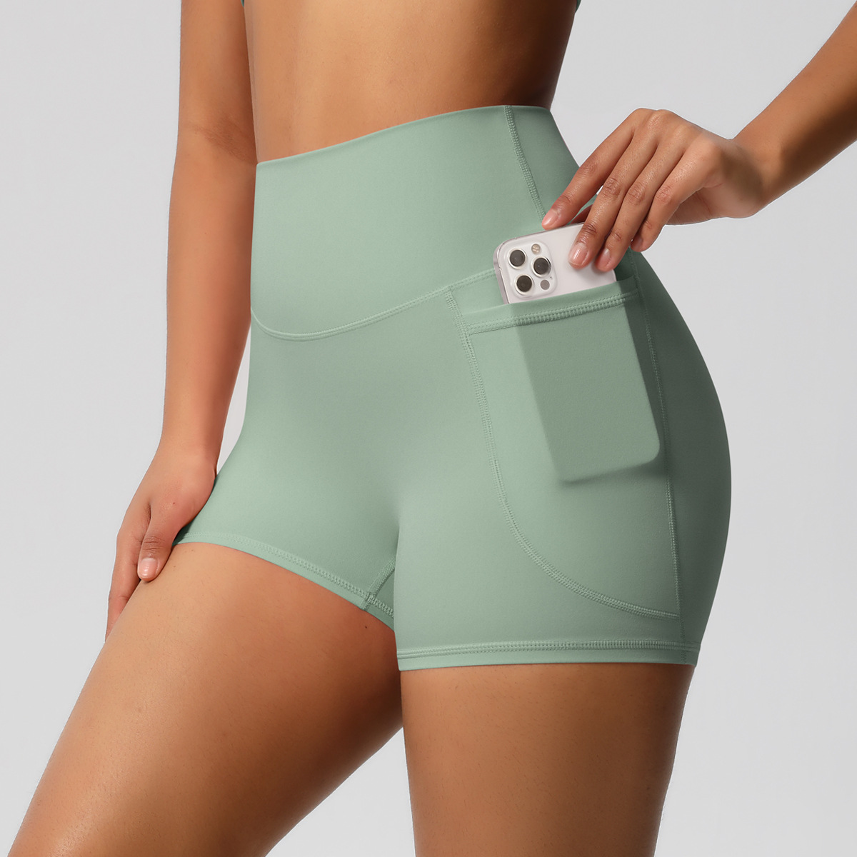 Classic Style Sport Style Solid Color Nylon Spandex Active Bottoms Leggings Sweatpants display picture 51