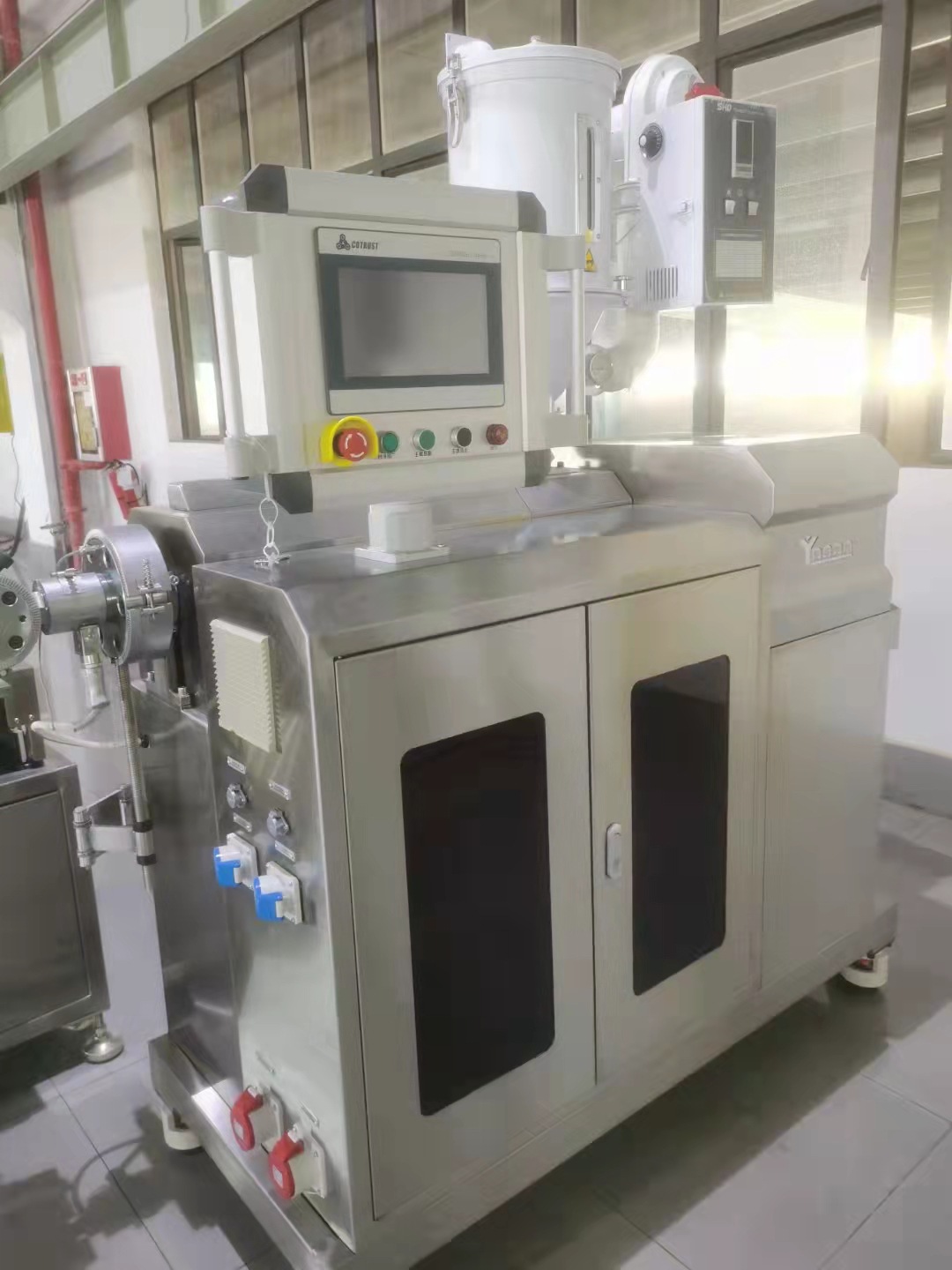 广东燿安供应异型波纹管挤出机医疗管雾化管挤出设备