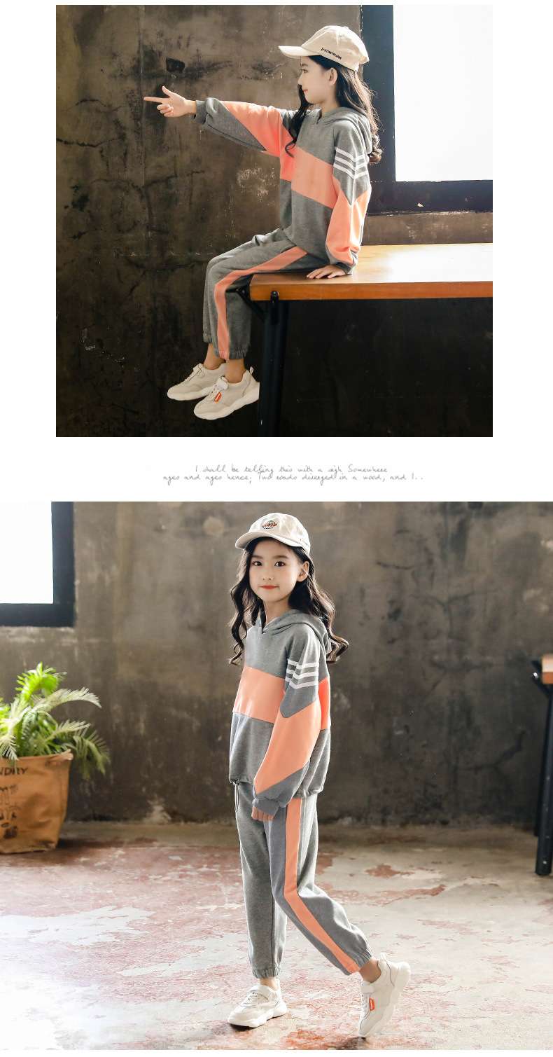 Koreaanse versie van 2023 Spring Autumn Edition, kinderkledingstijl voor meisjes met een trendy en stijlvolle uitstraling_voghion.com