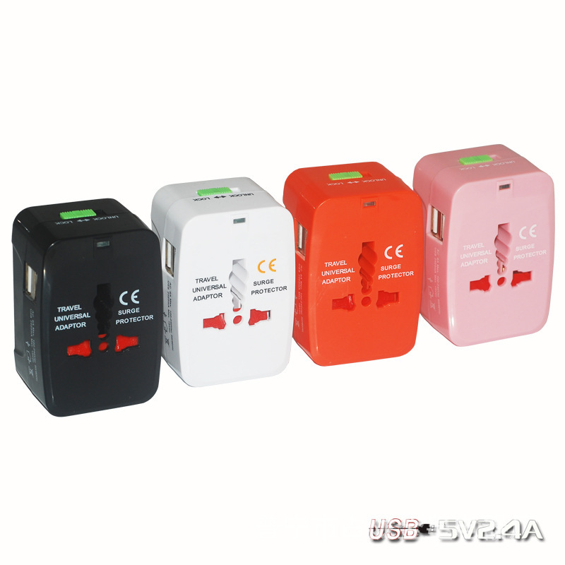 Convertidor de enchufe universal convertidor de enchufe universal universal europeo estándar británico japonés Hong Kong viaje al extranjero convertidor de enchufe multipropósito