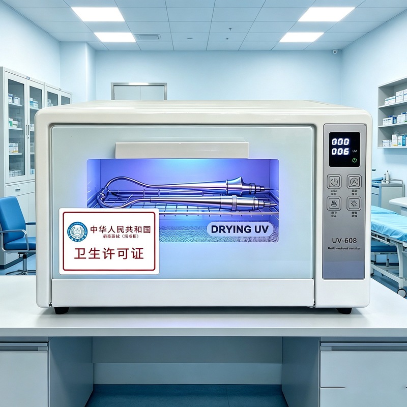 Dual UV disinfection cabinet, dental clinic tools, household items, UV sterilizer for baby bottles, books, instruments, watches, and mobile phones Dual UV disinfection cabinet, dental clinic tools, household items, UV sterilizer for baby bottles, books, instruments, watches, and mobile phones