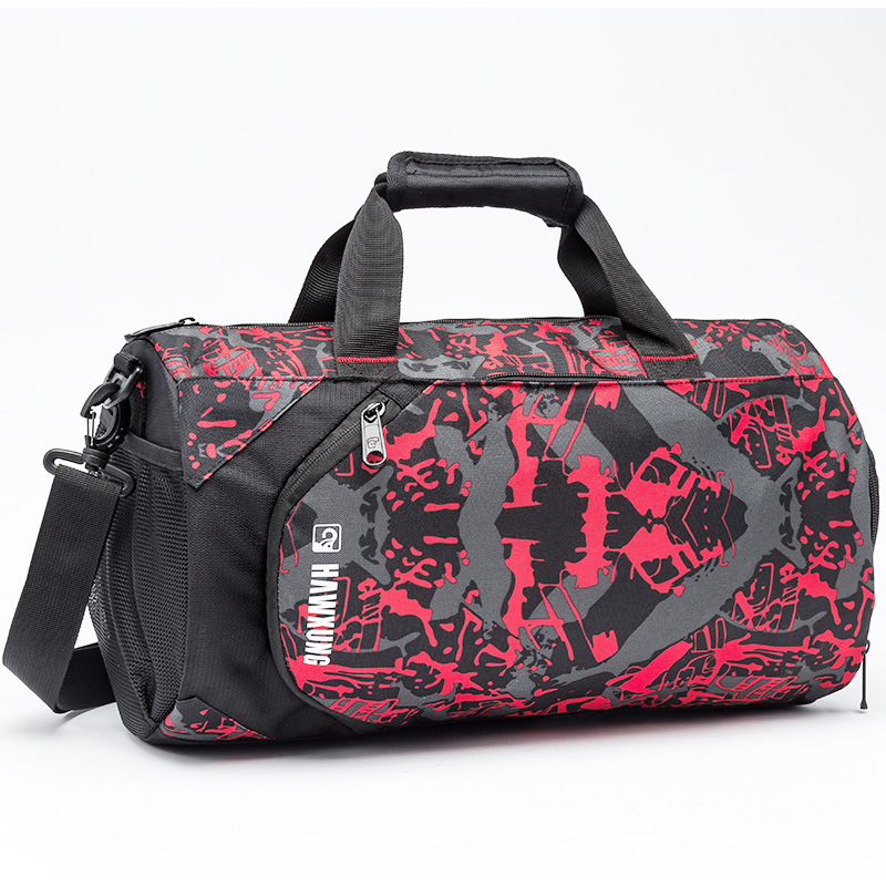 Parece que bolsa de fitness de comercio exterior separación húmeda y seca almacén de zapatos independiente bolsa de fitness deportiva de gran capacidad impermeable bolsa de viaje al aire libre