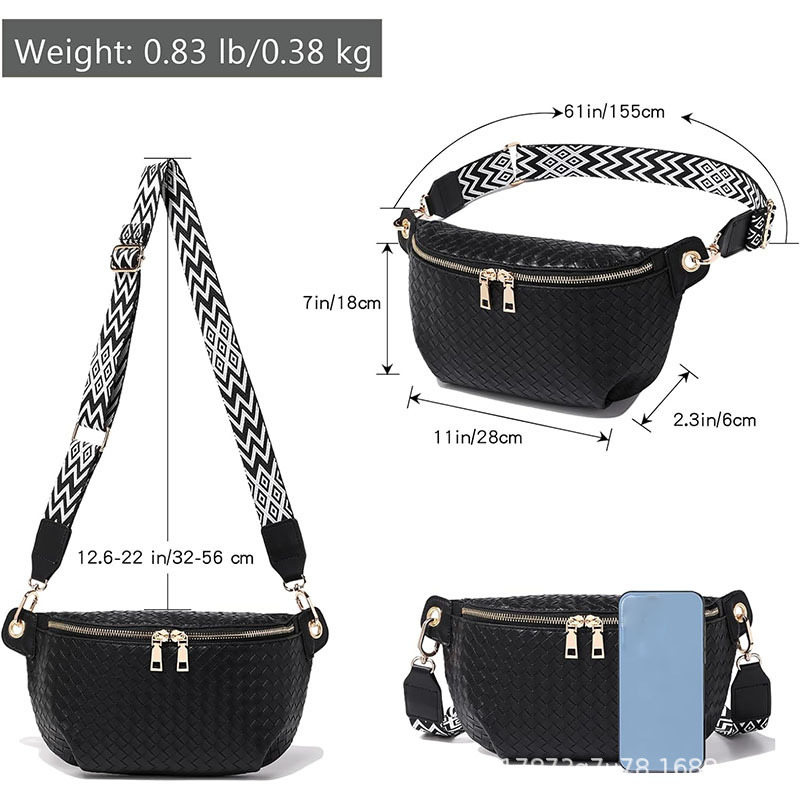 Amazon damas mochila bolso de pecho pequeño bolso de cintura de moda viajes cinturón de cuero sintético ajustable hombro pecho
