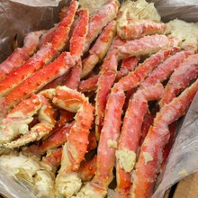 西北渔业俄罗斯帝王蟹冷冻蟹脚海鲜熟冻原装熟冻批螃蟹腿蟹足蟹肉