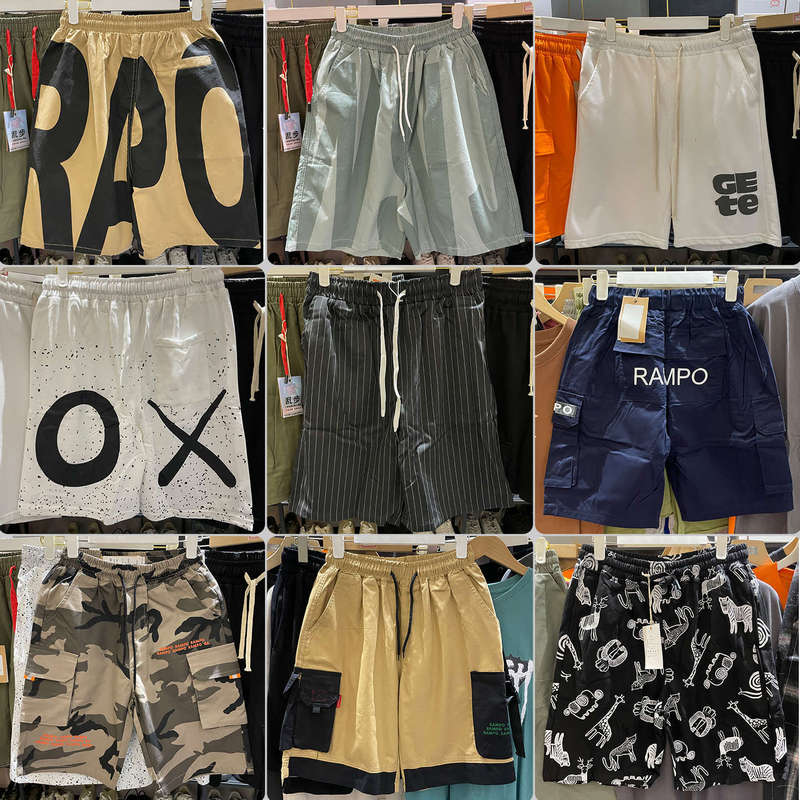 Clearance Sale Men's Casual Loose Shorts Basketball Sports Running Mid-Length Home Straight Pants Trendy