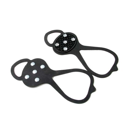 Snowy outdoor anti-slip shoe covers, ice surface anti-slip shoe covers, skiing anti-slip ice cleats, cotton shoe covers, anti-slip hiking, anti-slip covers