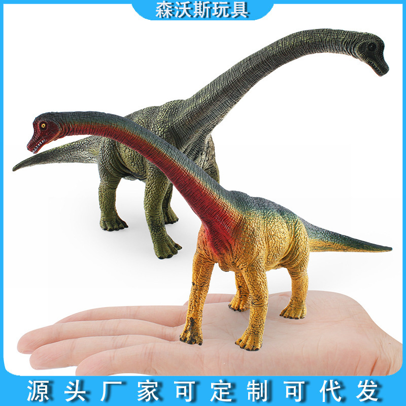 Cross-border simulation Jurassic sauropod dinosaur hand-made ornaments model herbivorous dinosaur wrist dragon sand plate desktop decoration Cross-border simulation Jurassic sauropod dinosaur hand-made ornaments model herbivorous dinosaur wrist dragon sand plate desktop decoration
